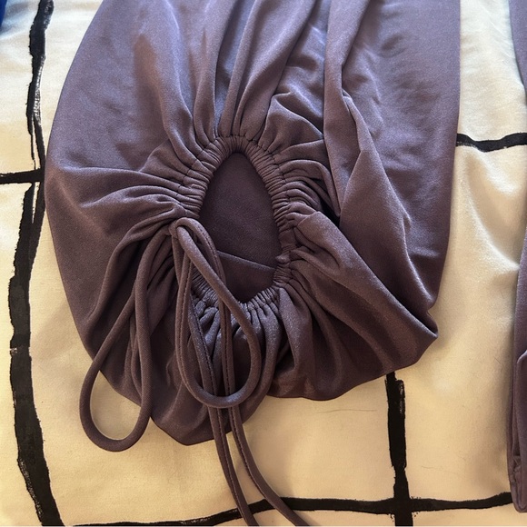 Lucy in the Sky purple long sleeve dress - Picture 3 of 6